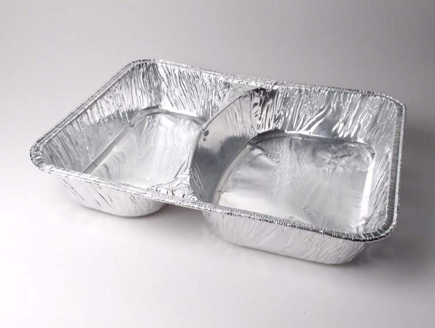 Using aluminium foil containers in the Microwave Oven